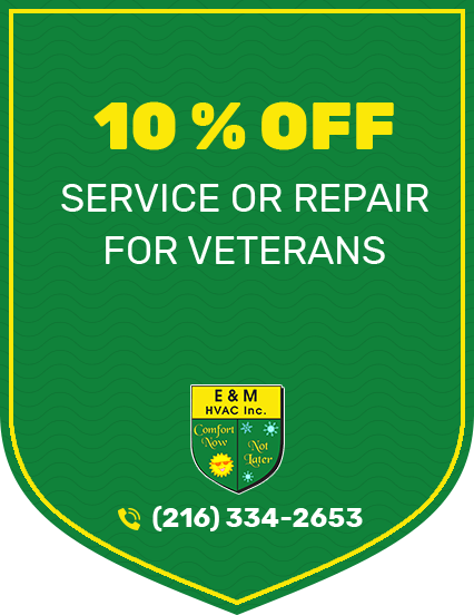 10 off Service or repair for veterans